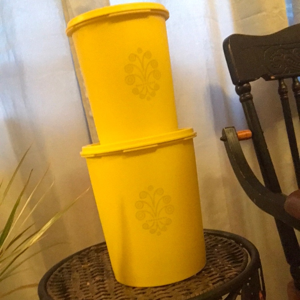 Vintage 1970s Tupperware Canister’s